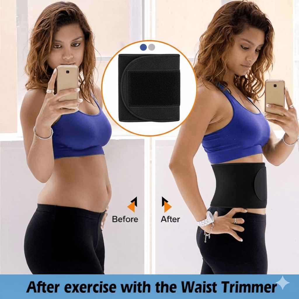 Sweat Slim Belt For Women (Pack of 2)