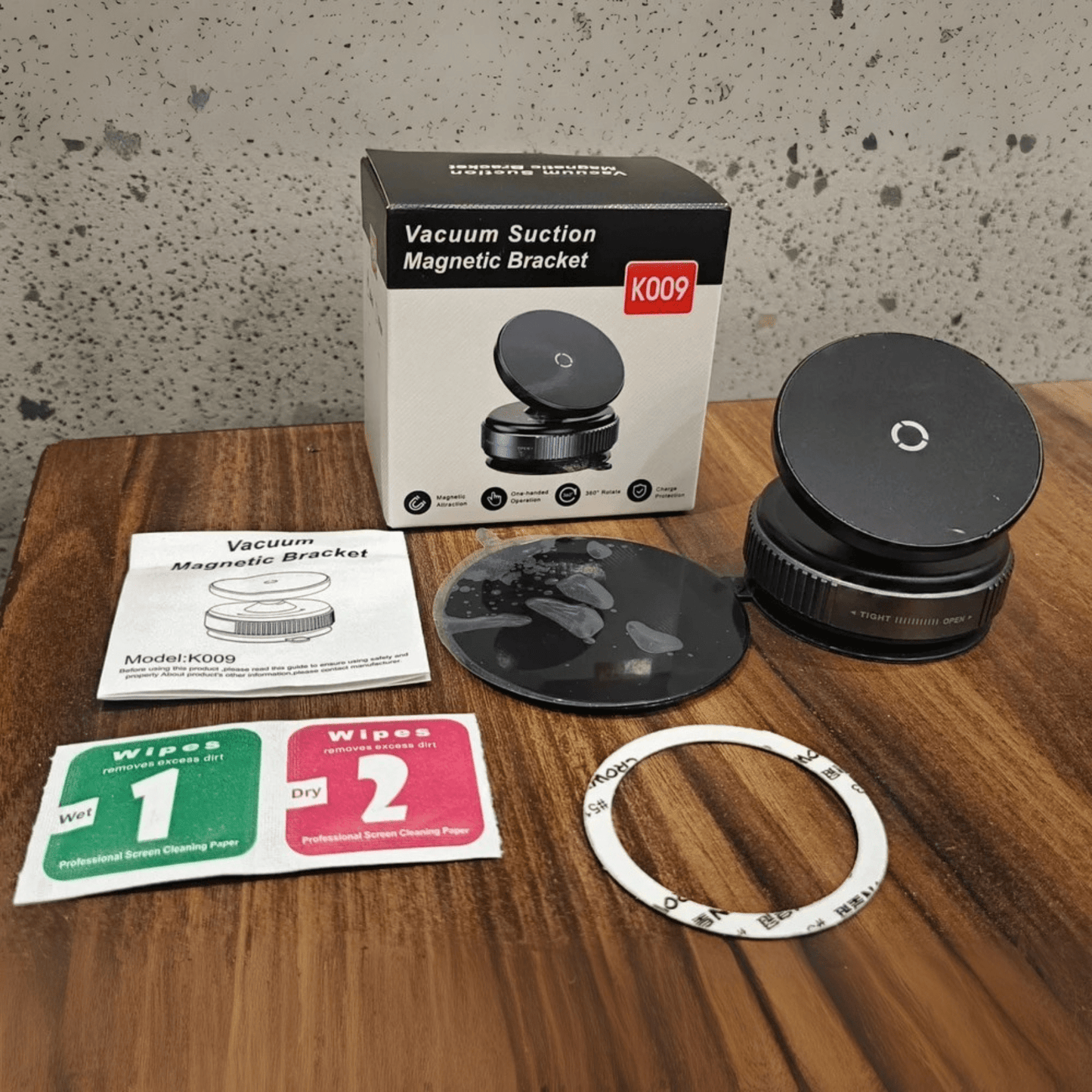 TwistLock Pro - Vacuum Magnetic Suction Phone Holder
