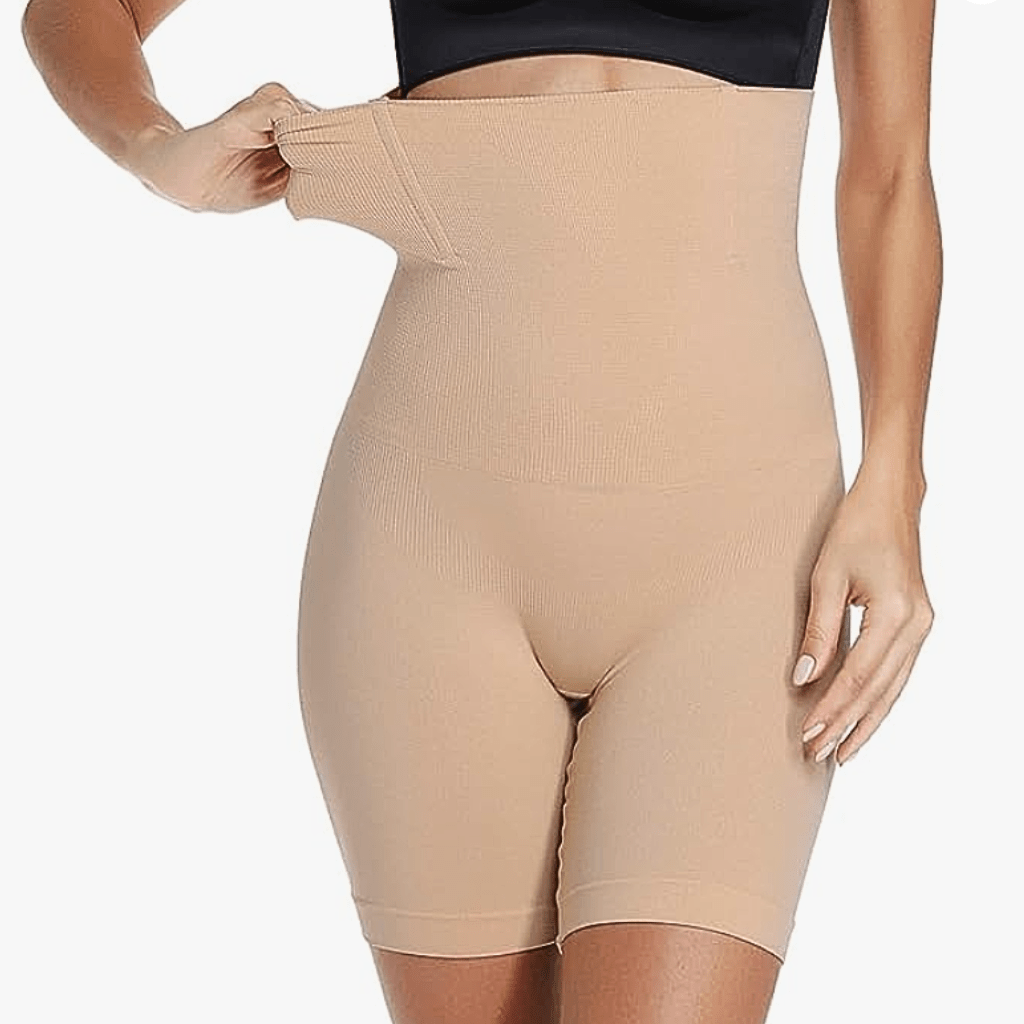 Women Waist Shapewear with Anti Rolling Strip Tummy Control Tucker