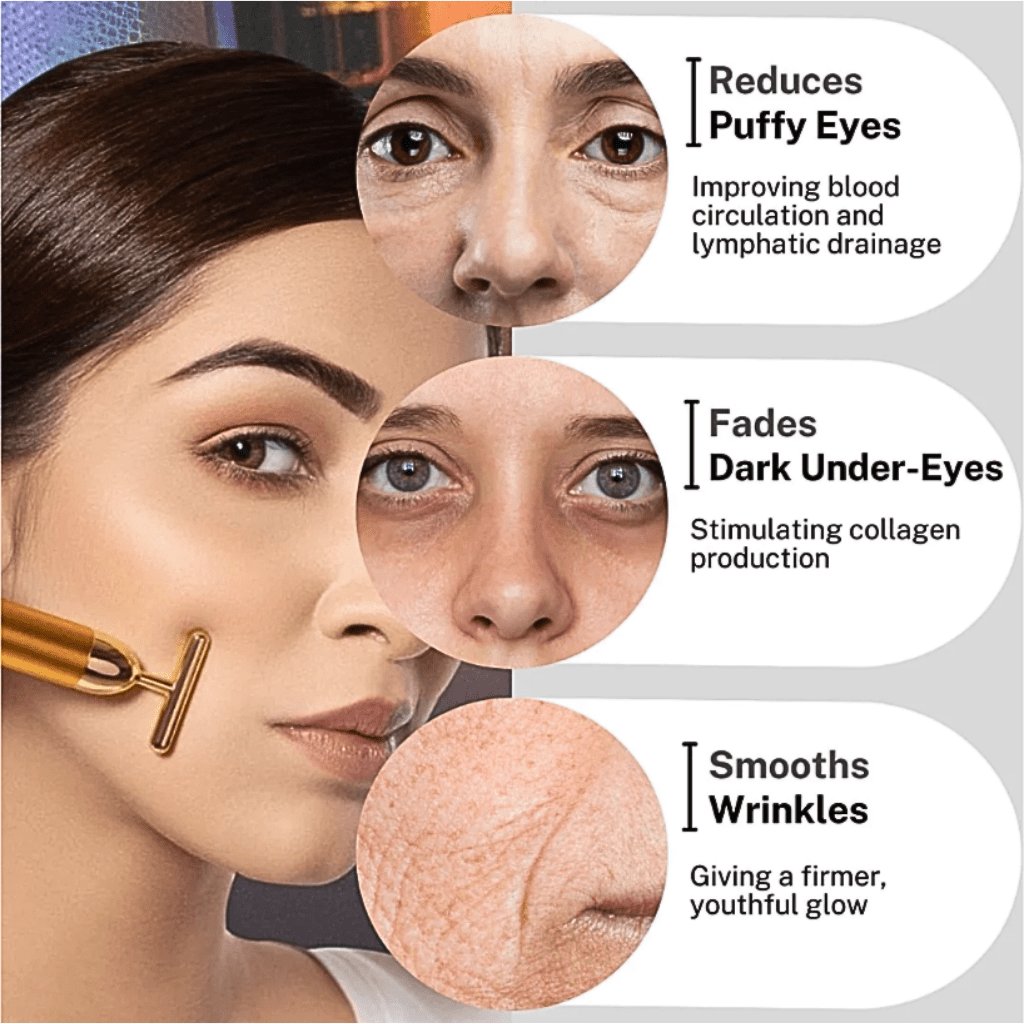 Electric vibration Facial Massager