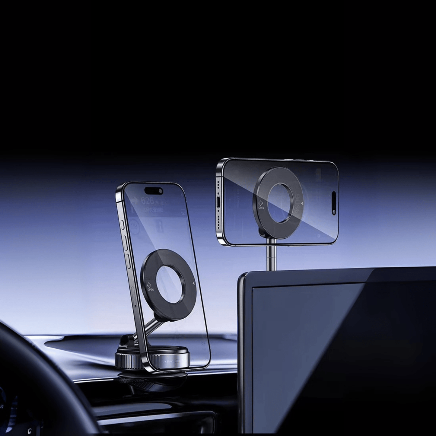 MagMount Flex - Vacuum Magnetic Suction Phone Holder