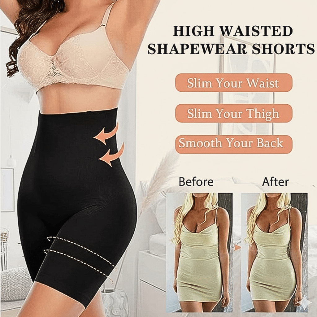 Women Waist Shapewear with Anti Rolling Strip Tummy Control Tucker