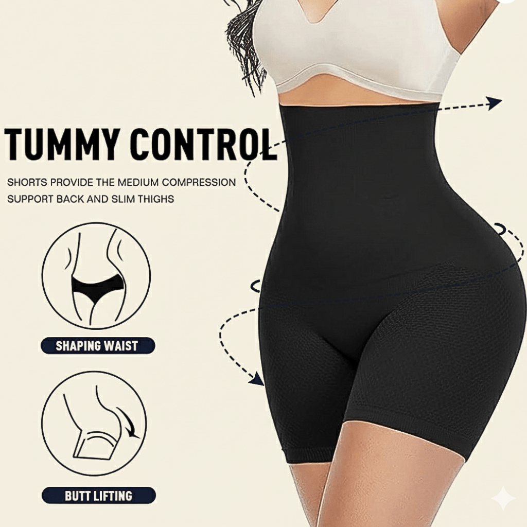 Women Waist Shapewear with Anti Rolling Strip Tummy Control Tucker
