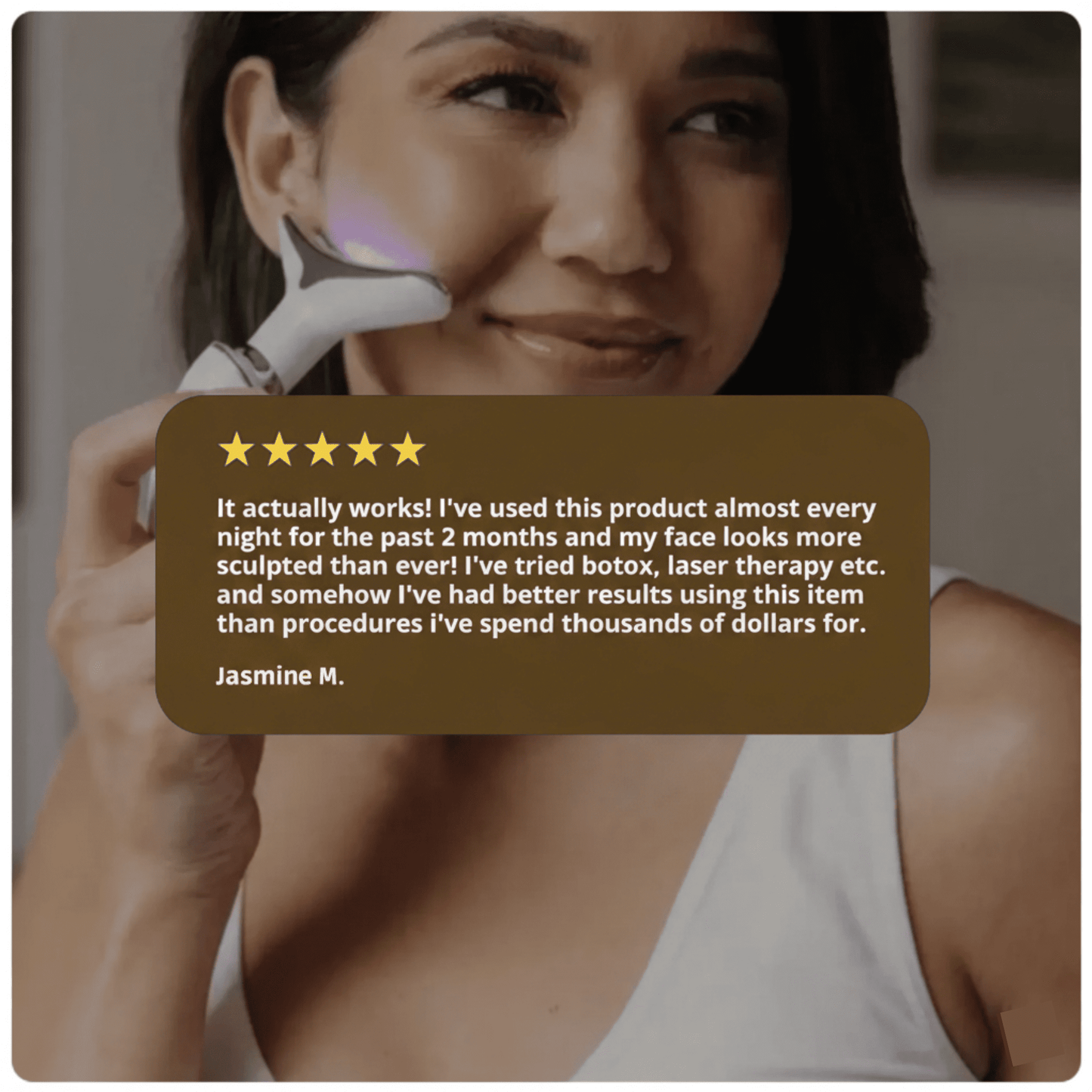 3-in-1 EMS LED Facial Sculptor – Advanced Skin Lift Device