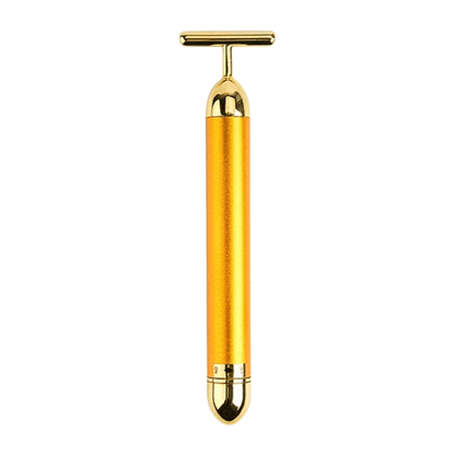 24K Gold Energy Beauty Bar Electric Facial Massage Roller - Diaarp