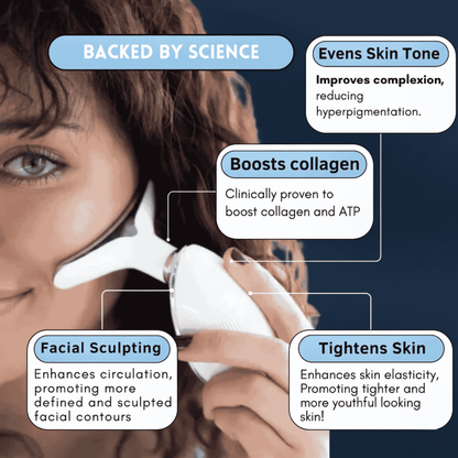 3 - in - 1 EMS LED Facial Sculptor – Advanced Skin Lift Device - Diaarp