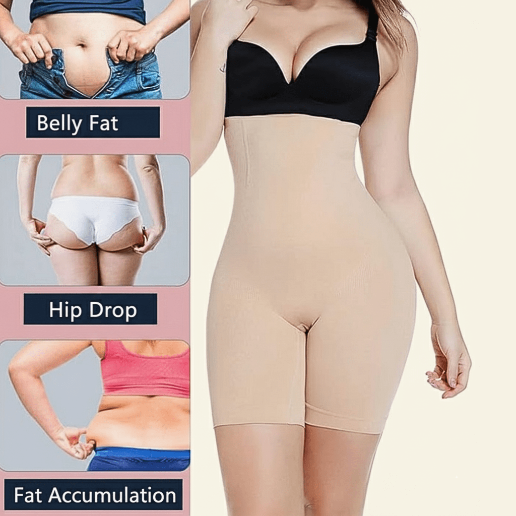 Women Waist Shapewear with Anti Rolling Strip Tummy Control Tucker