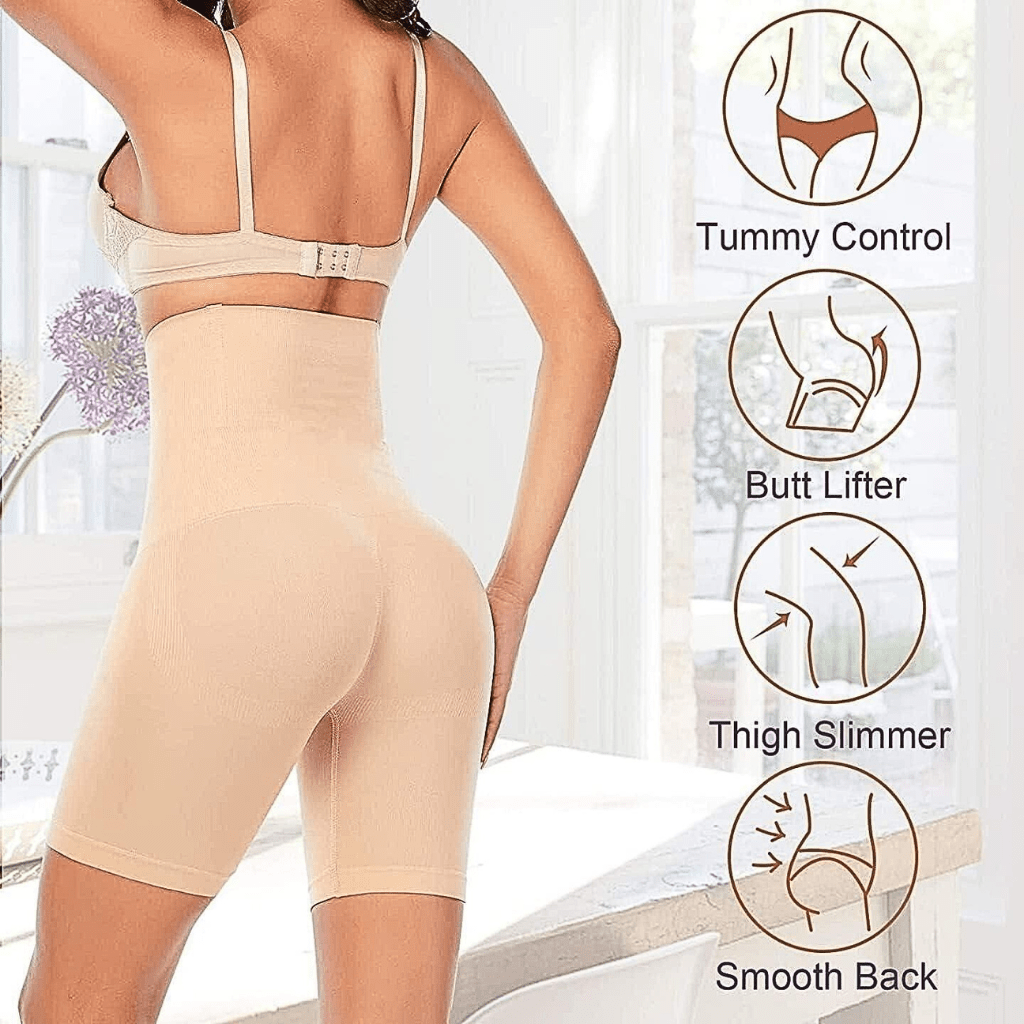 Women Waist Shapewear with Anti Rolling Strip Tummy Control Tucker
