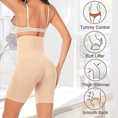 Women Waist Shapewear with Anti Rolling Strip Tummy Control Tucker