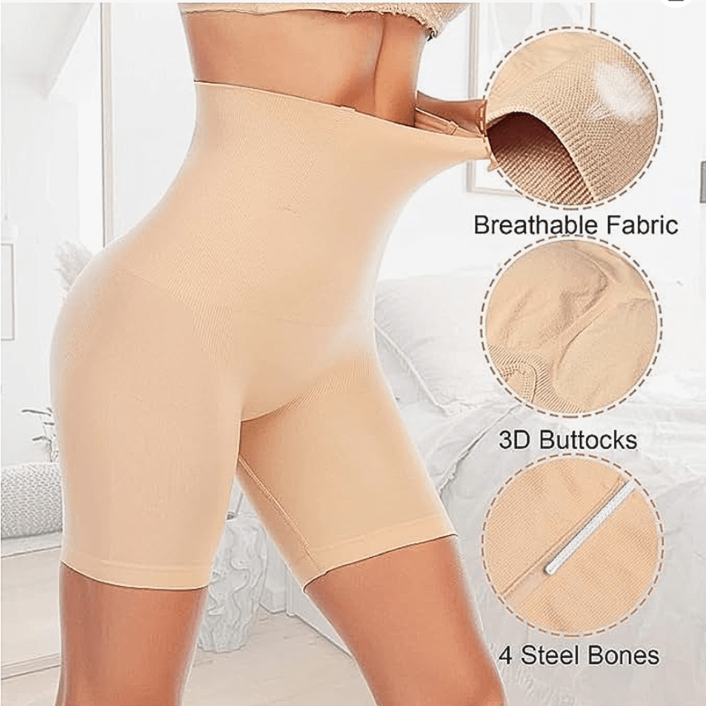 Women Waist Shapewear with Anti Rolling Strip Tummy Control Tucker