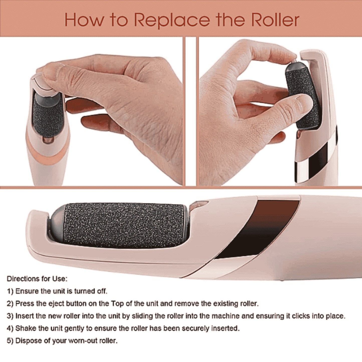 Pedicure Electric Foot Callus Remover