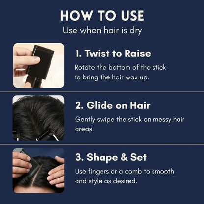 Instant Hair & Beard Color Black – Water & Sweatproof | Buy 1 Get 1 Free - Diaarp