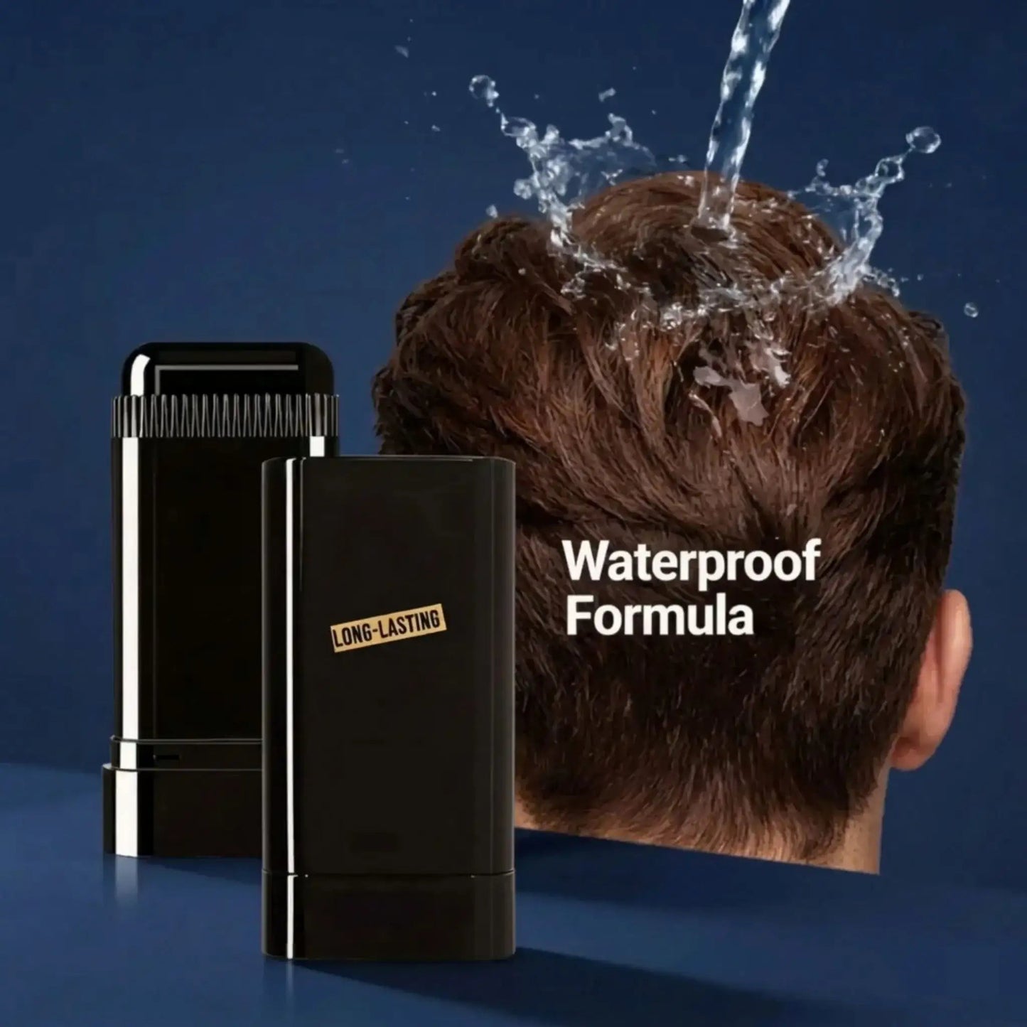 Instant Hair & Beard Color Black – Water & Sweatproof | Buy 1 Get 1 Free - Diaarp