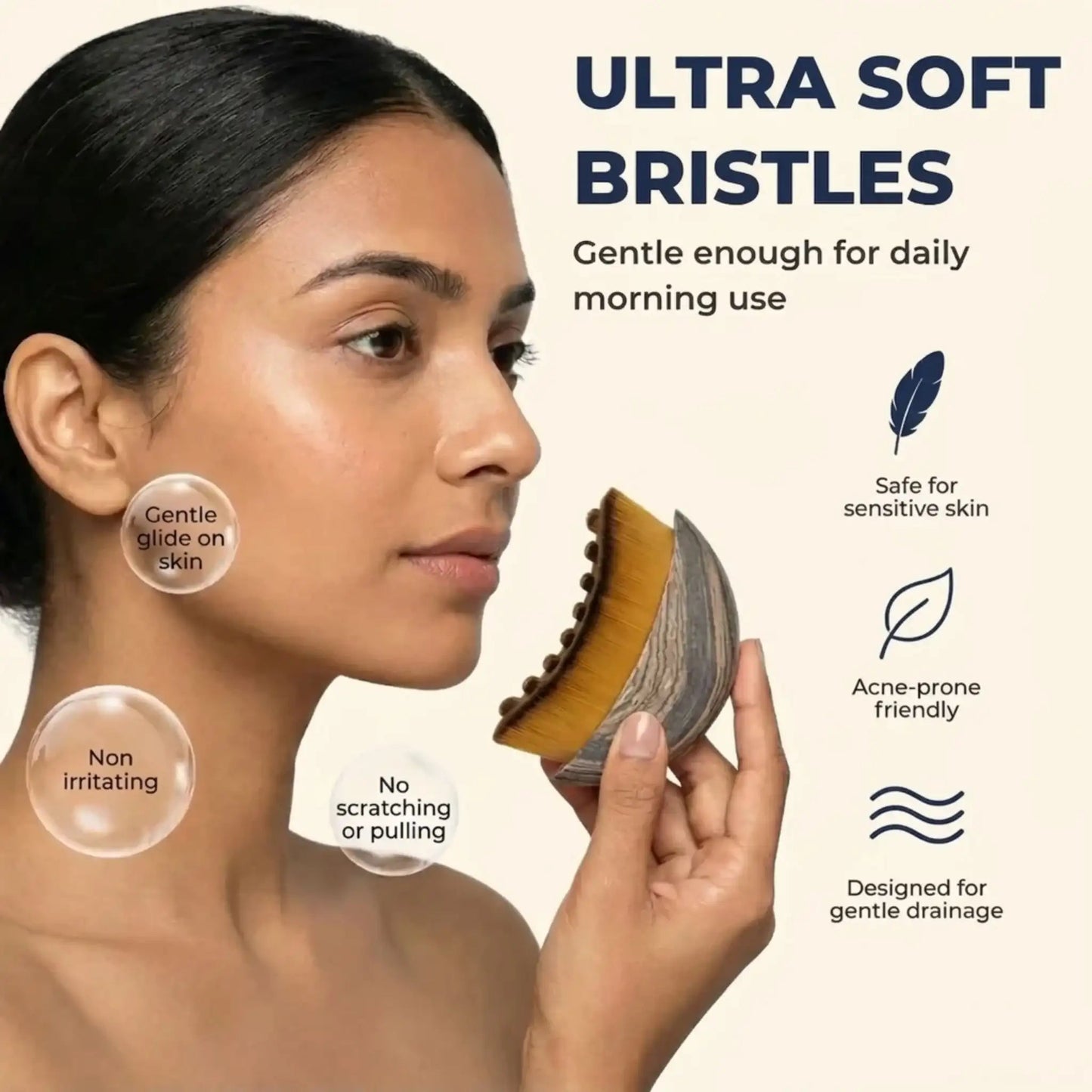 Lymphatic Contour Face Brush - Diaarp