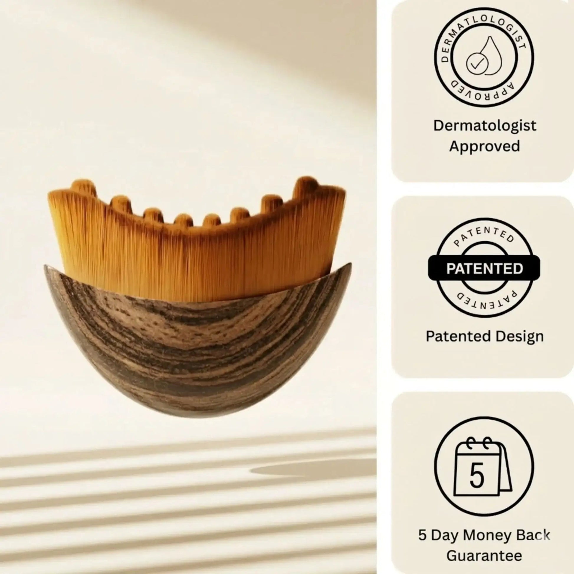 Lymphatic Contour Face Brush - Facial Massager for Jawline, Chin & Neck - Diaarp