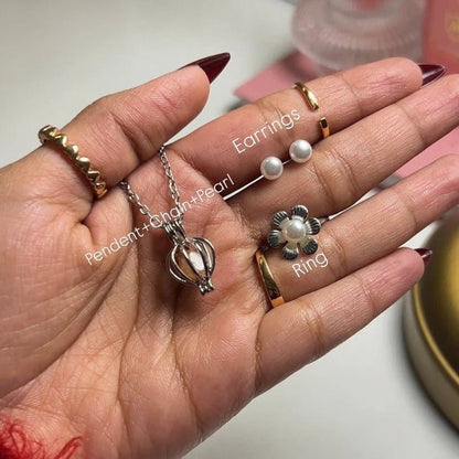 Magical Oyster Pearl Necklace Kit - Diaarp