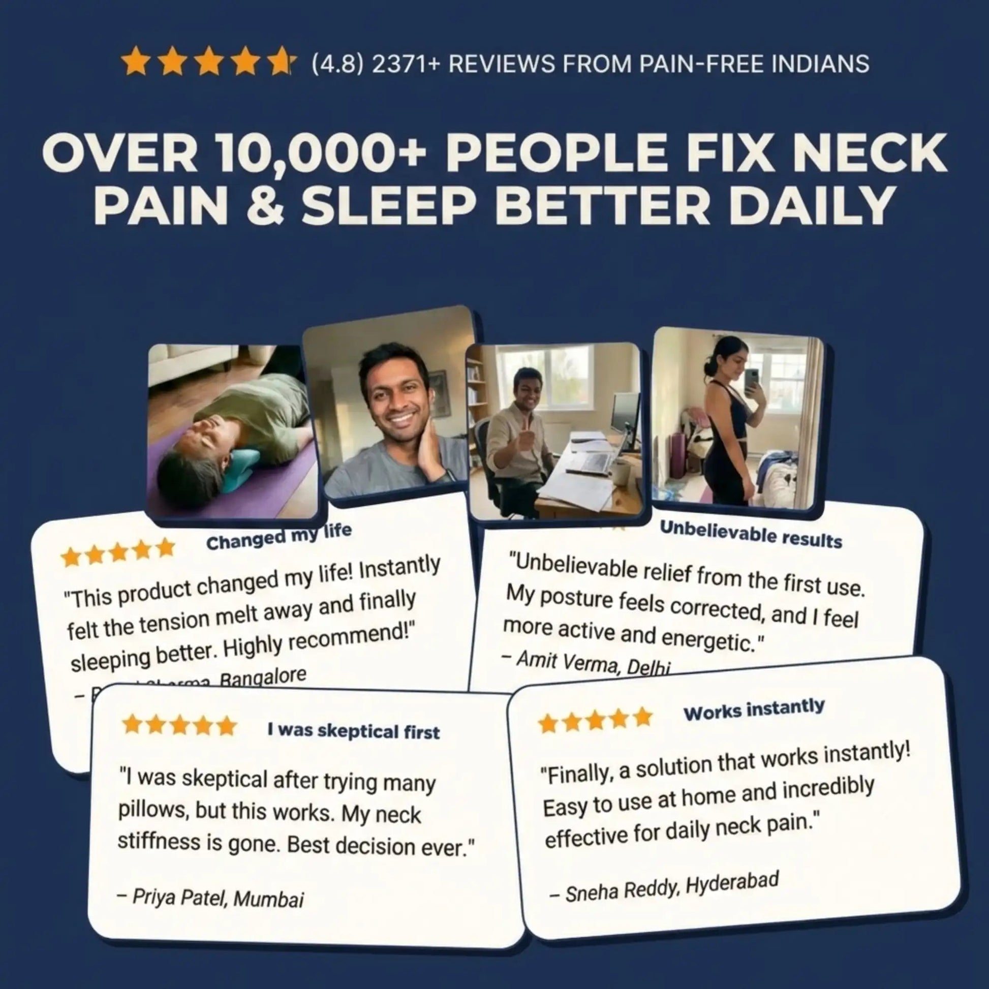 Neck and Shoulder Relaxer For Cervical Spine Alignment - Diaarp