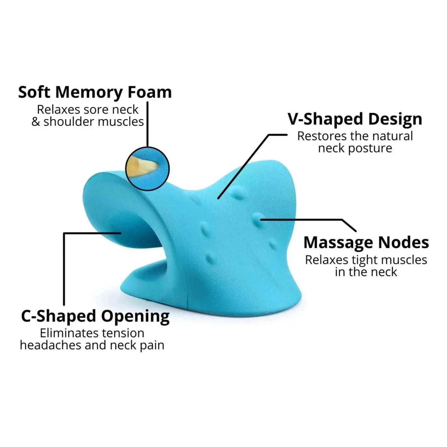 Neck and Shoulder Relaxer For Cervical Spine Alignment - Diaarp
