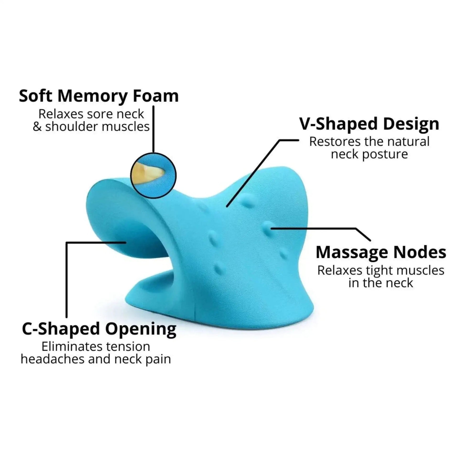 Neck and Shoulder Relaxer For Cervical Spine Alignment - Diaarp