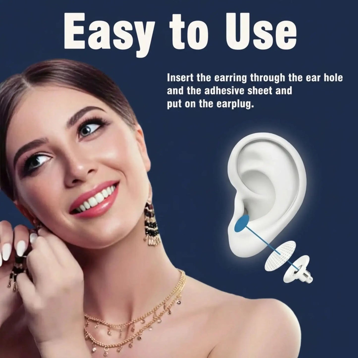 Premium Earlobe Support Patches (100 PCS) - Diaarp