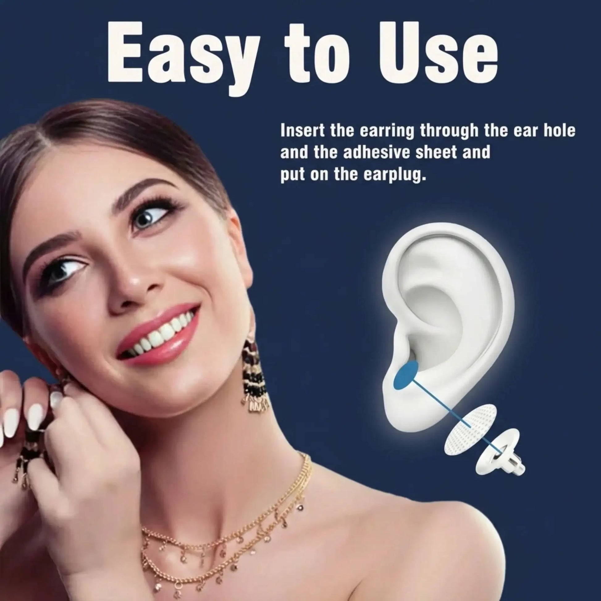 Premium Earlobe Support Patches (100 PCS) - Diaarp