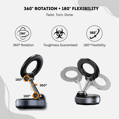 MagMount Flex - Vacuum Magnetic Suction Phone Holder